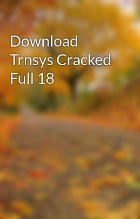 Trnsys 18 Free Download